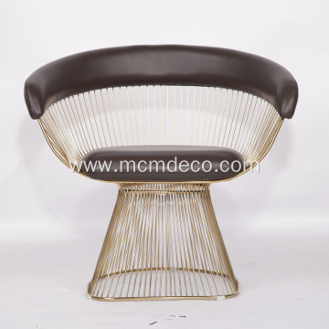 Warren Platner Stainless Steel Dining Chair Replica